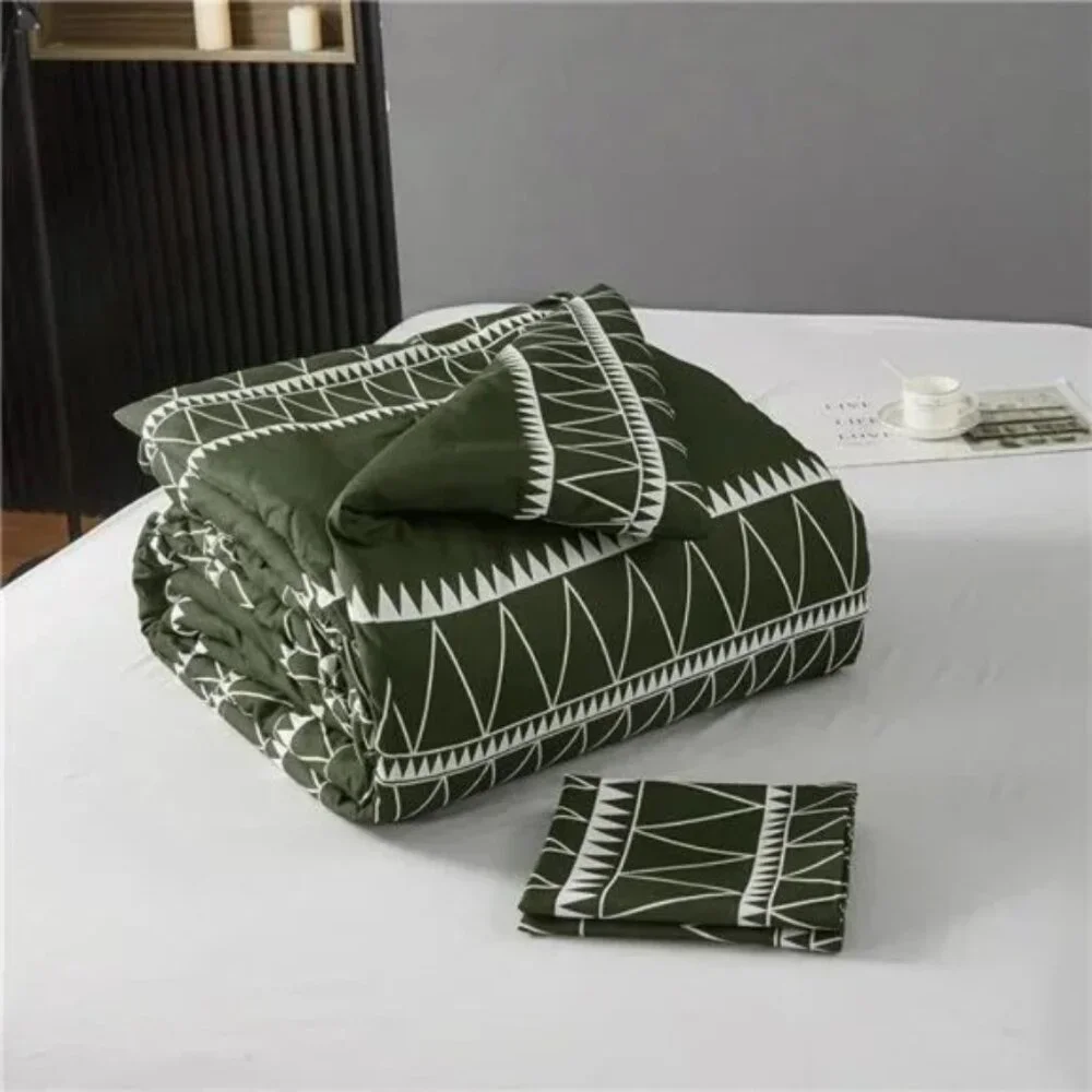Olive Green Comforter Set King (104